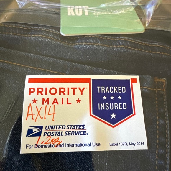 Kut From the Kloth Toothpick Skinny Jeans Women’s Size 10 Petite Dark Wash - Picture 11 of 11